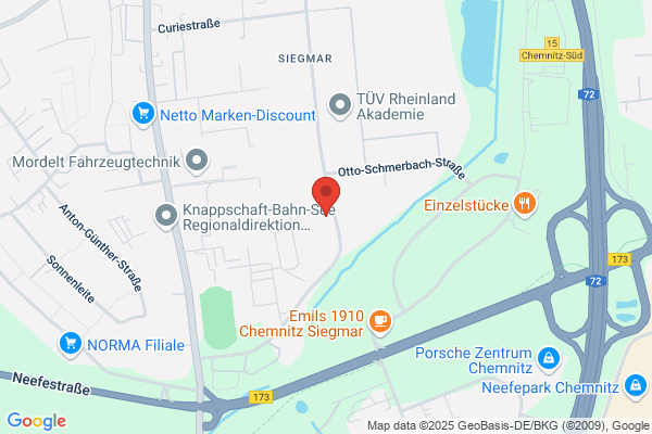 Ed. Züblin AG Direktion Ost, Bereich Chemnitz