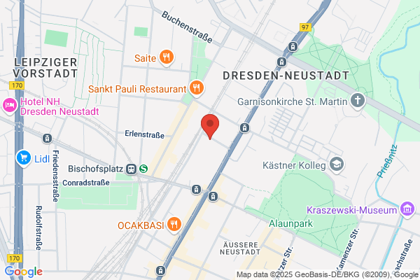 GEO-METRIK Ingenieurgesellschaft Dresden, Büro Chemnitz