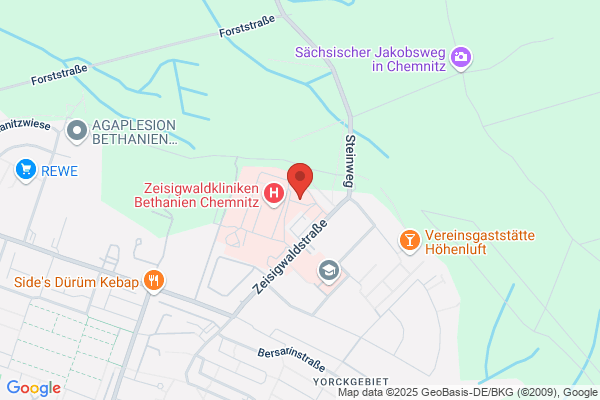 Klinik für Urologie, Zeisigwaldkliniken Bethanien Chemnitz