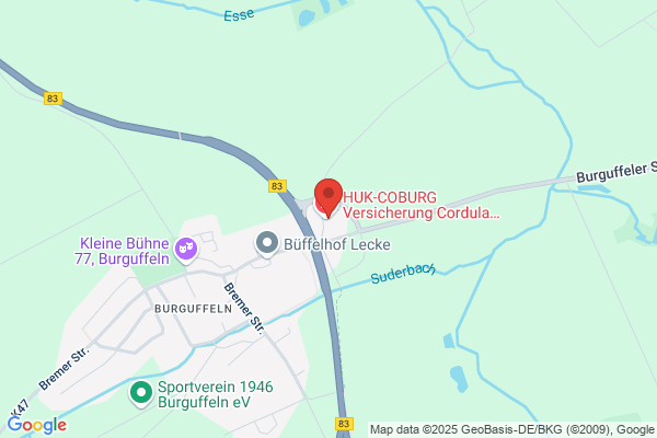 HUK-COBURG Versicherung Cordula Herbst in Grebenstein - Burguffeln