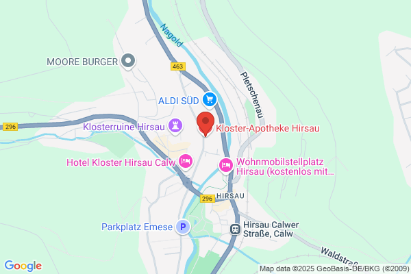Kloster-Apotheke Calw-Hirsau