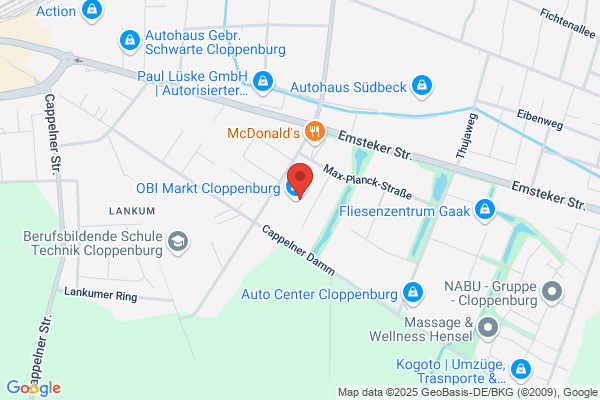 OBI Holzzuschnitt-Service im Markt Cloppenburg