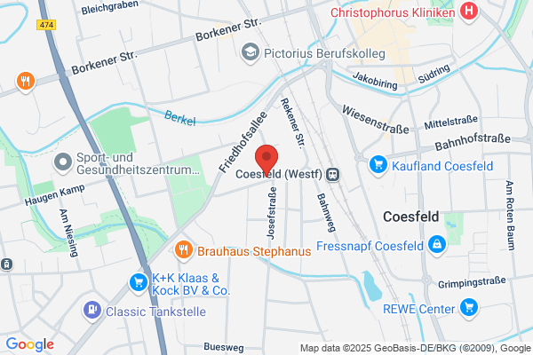 Bauplan Coesfeld