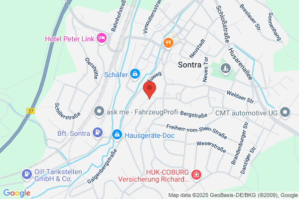 Pfarrei Heilige Familie Sontra - Geschlossen