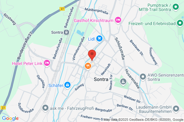 VR-Bankverein Bad Hersfeld-Rotenburg eG Filiale Sontra Marktplatz