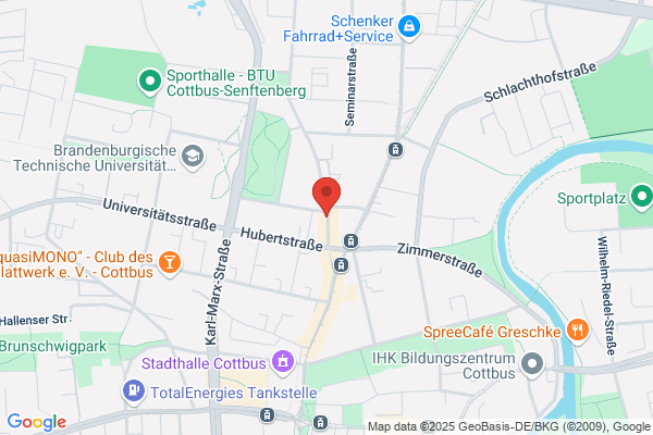 Friseur Salon Querschnitt