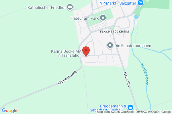 gepr. Übersetzerin Karina Decke