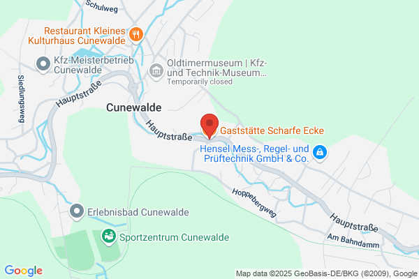 Scharfe Ecke