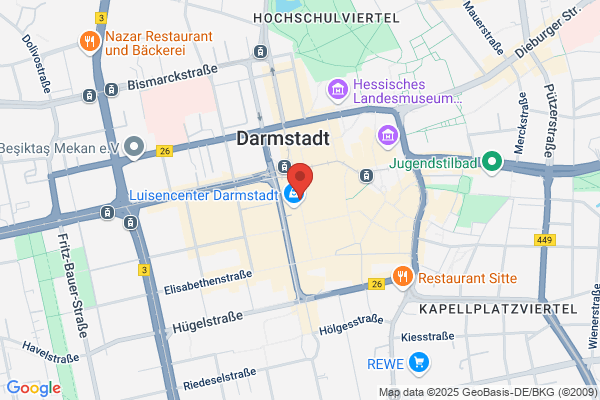 Parkhaus Carree Darmstadt APCOA