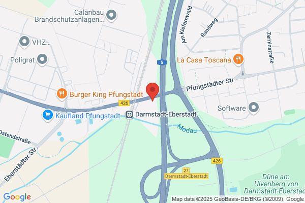 Autovermietung A5 Nicolay
