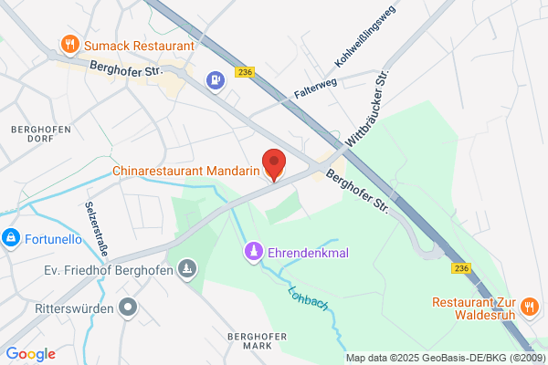 China Restaurant "Mandarin" Berghofen