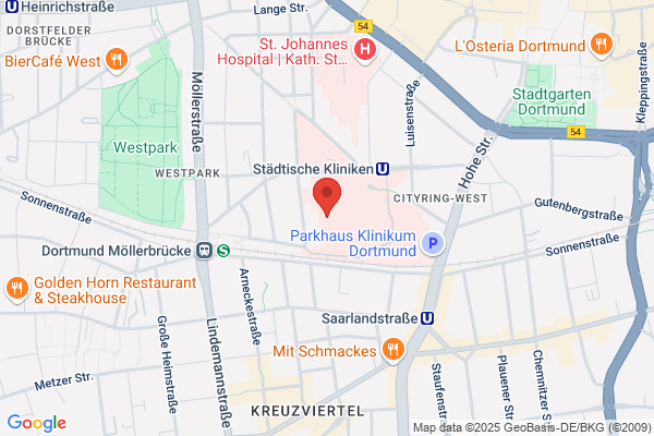 Klinikum Dortmund GmbH · Praxis für Strahlentherapie ·   Dr.  Ralf Rohn