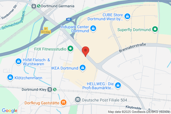 Tankstelle am Supermarkt