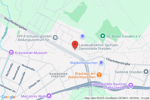 Landespolizeidirektion Zentrale Dienste Sachsen LPD ZD Sachsen, Abteilung 2 Ärztlicher Dienst / Arbeitssicherheit