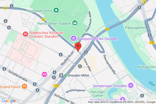 Parkplatz Dresden-Mitte APCOA
