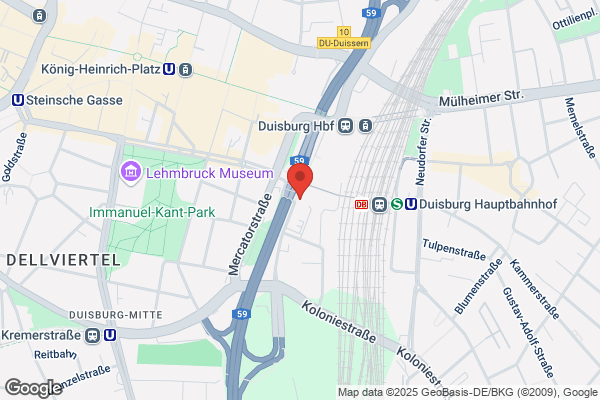 Enterprise Autovermietung und Transporter - Duisburg Hauptbahnhof