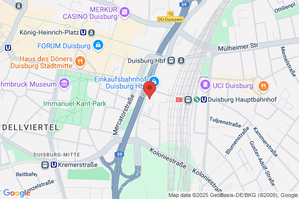 National Car Rental - Duisburg Hauptbahnhof