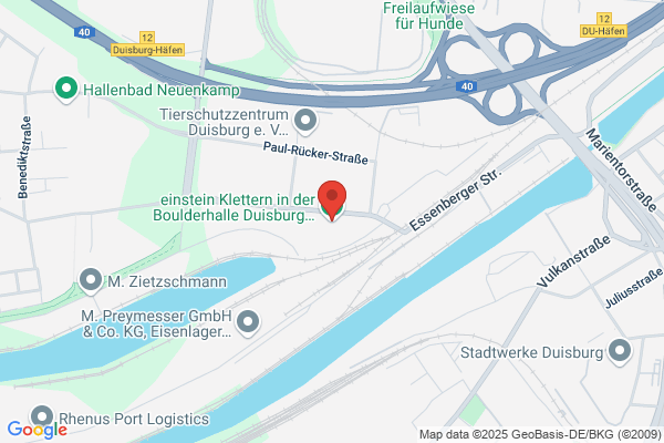 Einstein Boulderhalle Duisburg