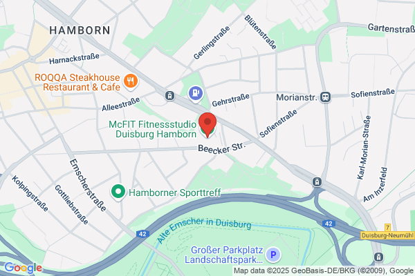 McFIT Fitnessstudio Duisburg Hamborn