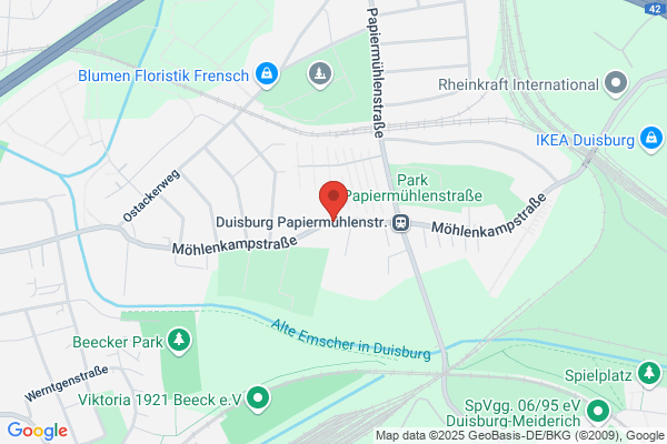 Evangelischer Friedhof Ruhrort-Beeck - Möhlenkampstr.