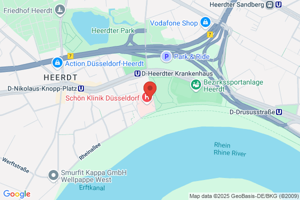 Schön Klinik Düsseldorf - Gefäßzentrum mit Fachzentrum für Angiologie & Fachzentrum für Gefäßchirurgie
