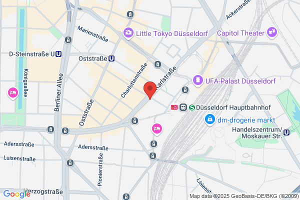 Europcar Düsseldorf Bahnhof