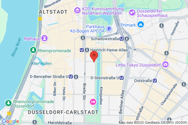 COMCAVE.COLLEGE Düsseldorf, Königsallee