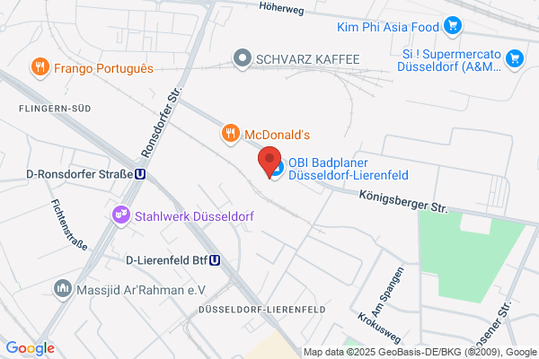 OBI Aquaristik & Tierbedarf im Markt Düsseldorf-Lierenfeld