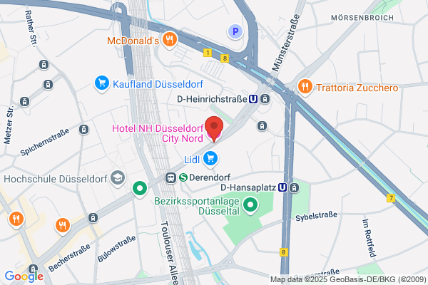 Hotel NH Düsseldorf City Nord