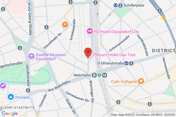 25hours Hotel Duesseldorf Das Tour