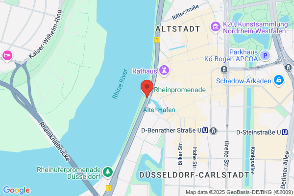 CONTIPARK Tiefgarage Altstadt Rheinufer