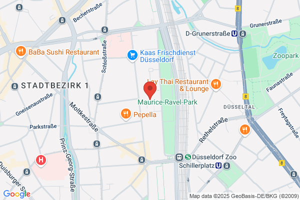 ampido Parkplatz Zoopark Düsseldorf