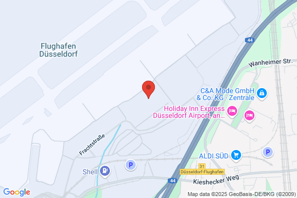 Globe Cargo GmbH, Flughafen DUS-AIR-Cargo-Center