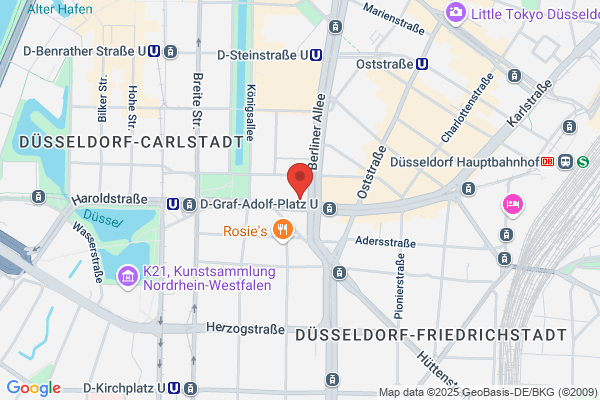 die Pluszahnärzte® Zahnarztpraxen in der Graf-Adolf-Straße 24