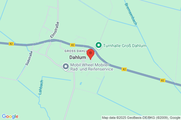 Dahlum, Kirche