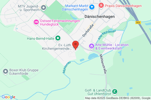 Kirche Dänischenhagen - Ev.-Luth. Kirchengemeinde Dänischenhagen