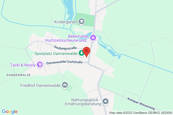 Kirche Dannenwalde - Pfarrsprengel Kolrep