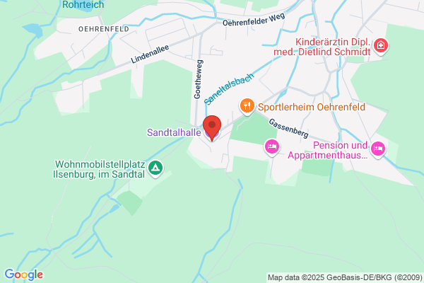 Sandtalhalle/Tourismusinformation