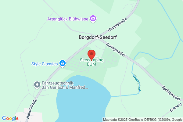 See Campingplatz BUM im Mittelpunkt