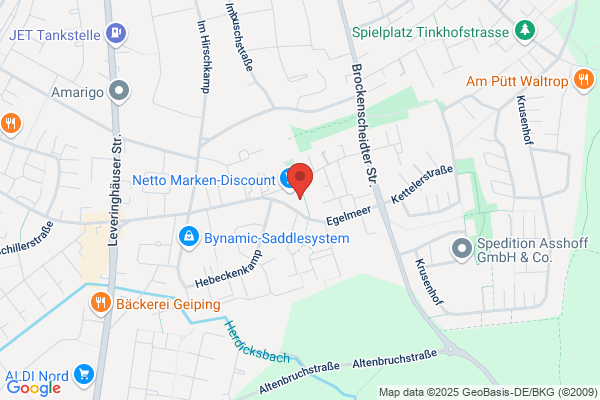 Geldautomat Volksbank Waltrop Egelmeer