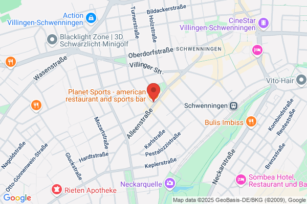 Planet Sports, American Restaurant & Sports Bar