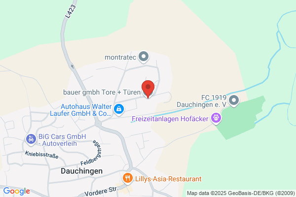 bauer gmbh Gebäudetechnik in Stahl