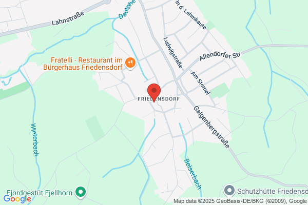 Evangelische Kirche  Dautphetal-Friedensdorf - Evangelisch-lutherische Kirchengemeinde Friedensdorf