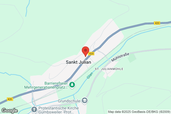 Protestantische Kirche Gumbsweiler -Prot. Kirchengemeinde St. Julian-Gumbsweiler