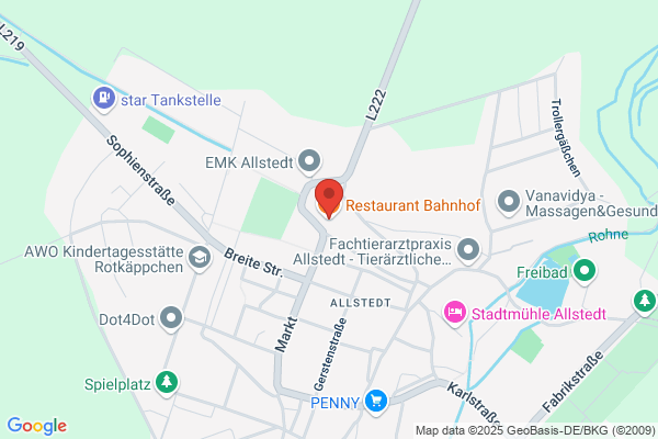 Imbiß am alten Bahnhof Christel Fetting