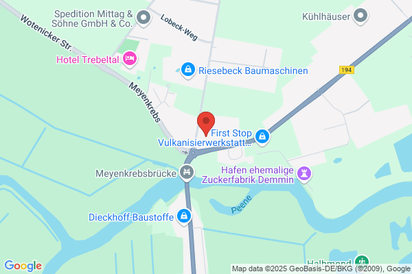 Straßenbauamt Güstrow Straßenmeisterei Demmin