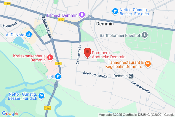Pommern-Apotheke Martin Wetzel e.K.