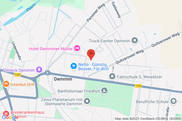 Landkreis Mecklenburgische Seenplatte Internat Goethe-Gymnasium