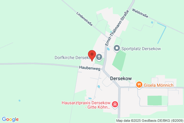 Ev. Pfarramt Dersekow -Levenhagen-Görmin Pfr. Dr. Irmfried Garbe