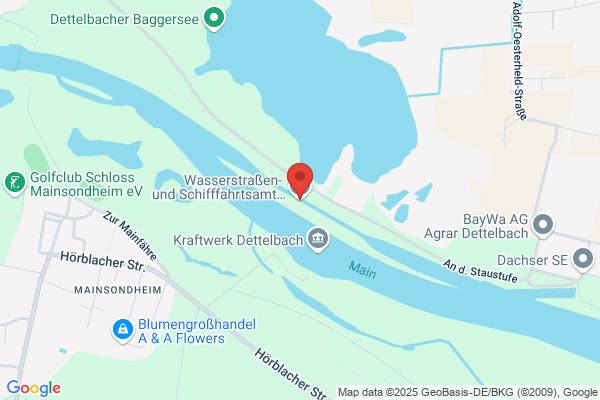 Wasser- u. Schiffahrtsamt Schweinfurt Schleuse